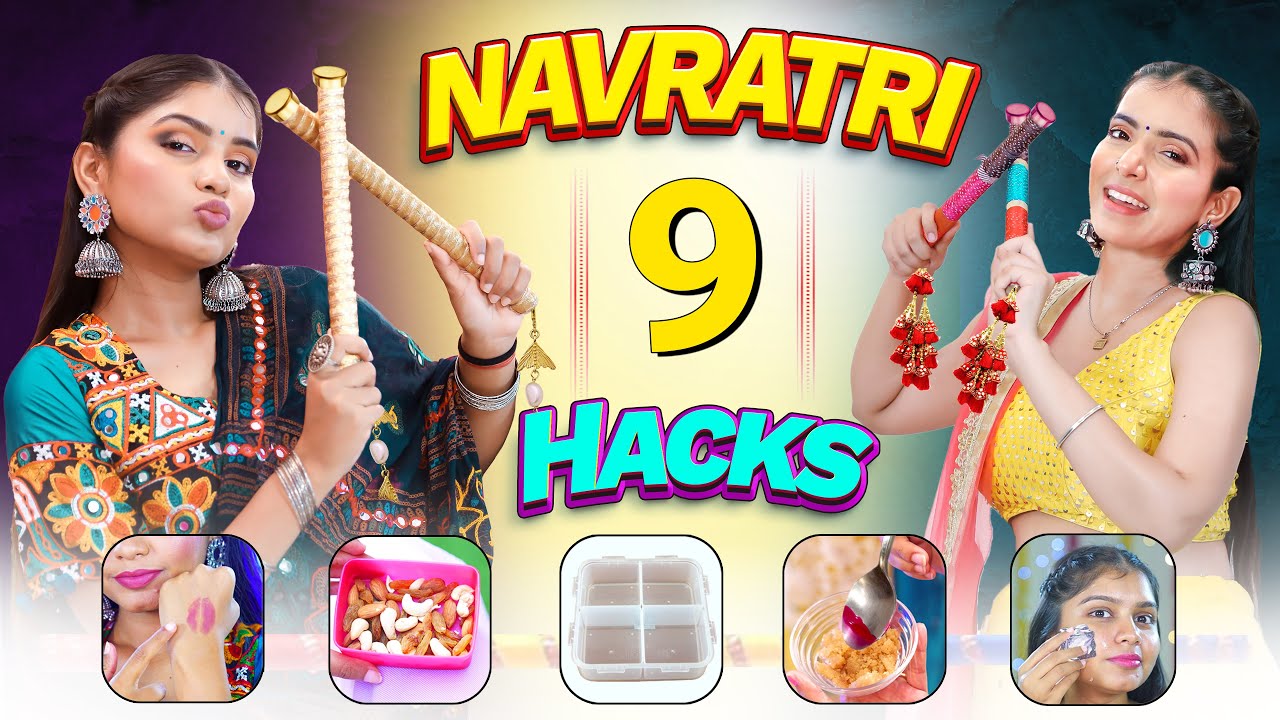 9 NAVRATRI Teenagers LIFE Saving HACKS – Beauty & Fashion | Anaysa