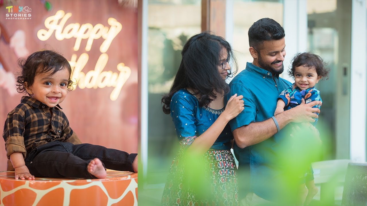 Akhil's First Birthday Teaser | Tiny Stories Photography | Chennai