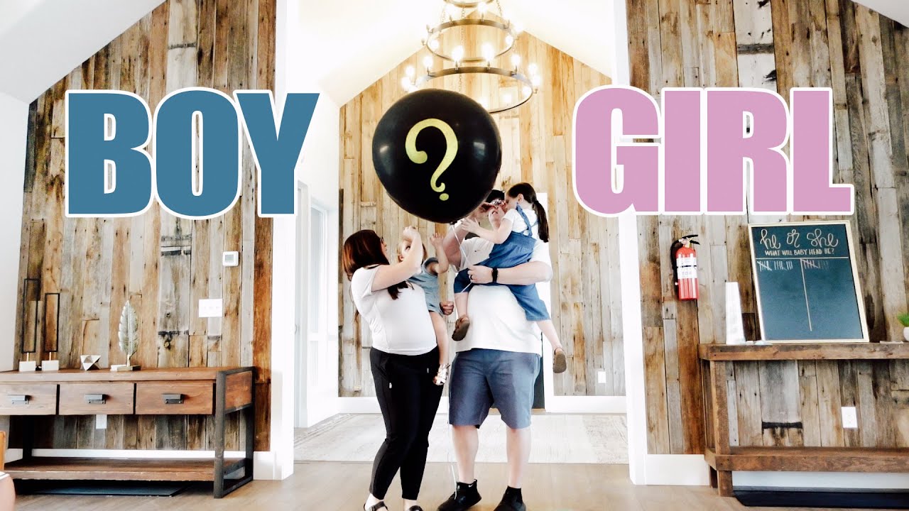 BABY NUMBER THREE GENDER REVEAL || BOY OR GIRL