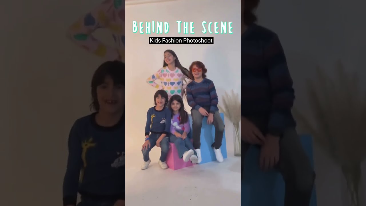 Creative Kids Photoshoot | Behind The Scene (BTS) | | Ecomet360 | #Shorts