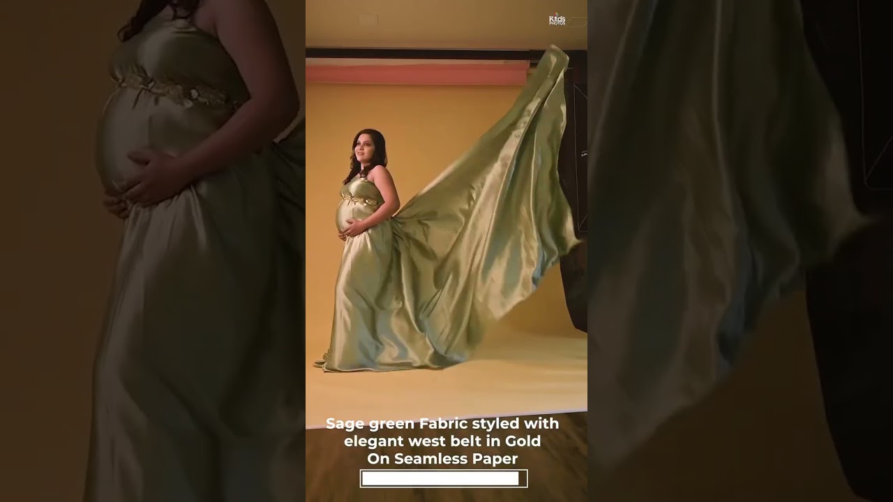Fabric Tossing in Maternity Photo Shoot – BTS by Priyadarshani Bhor #maternityphotography