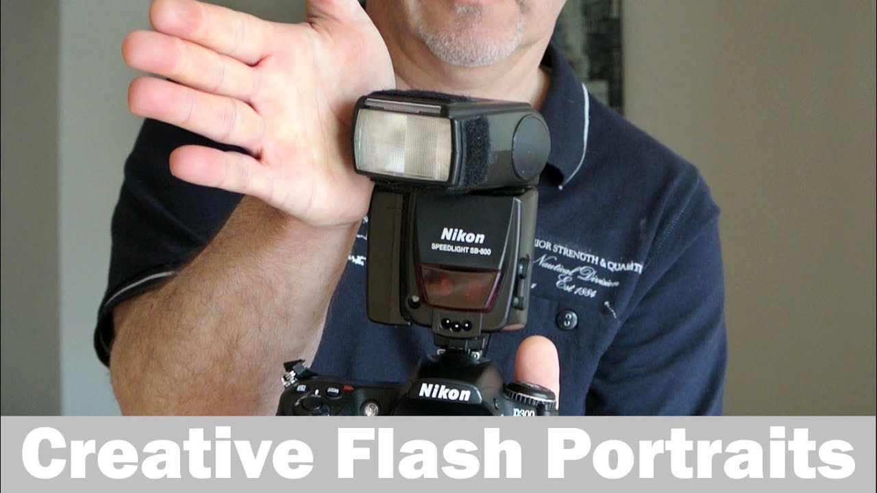 Flash photography , better portraits using an external flashgun, bounce flash with a difference