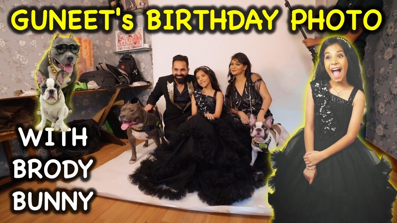 Guneet's Birthday 🎂 Photo with Brody Bunny 😍 | Harpreet SDC