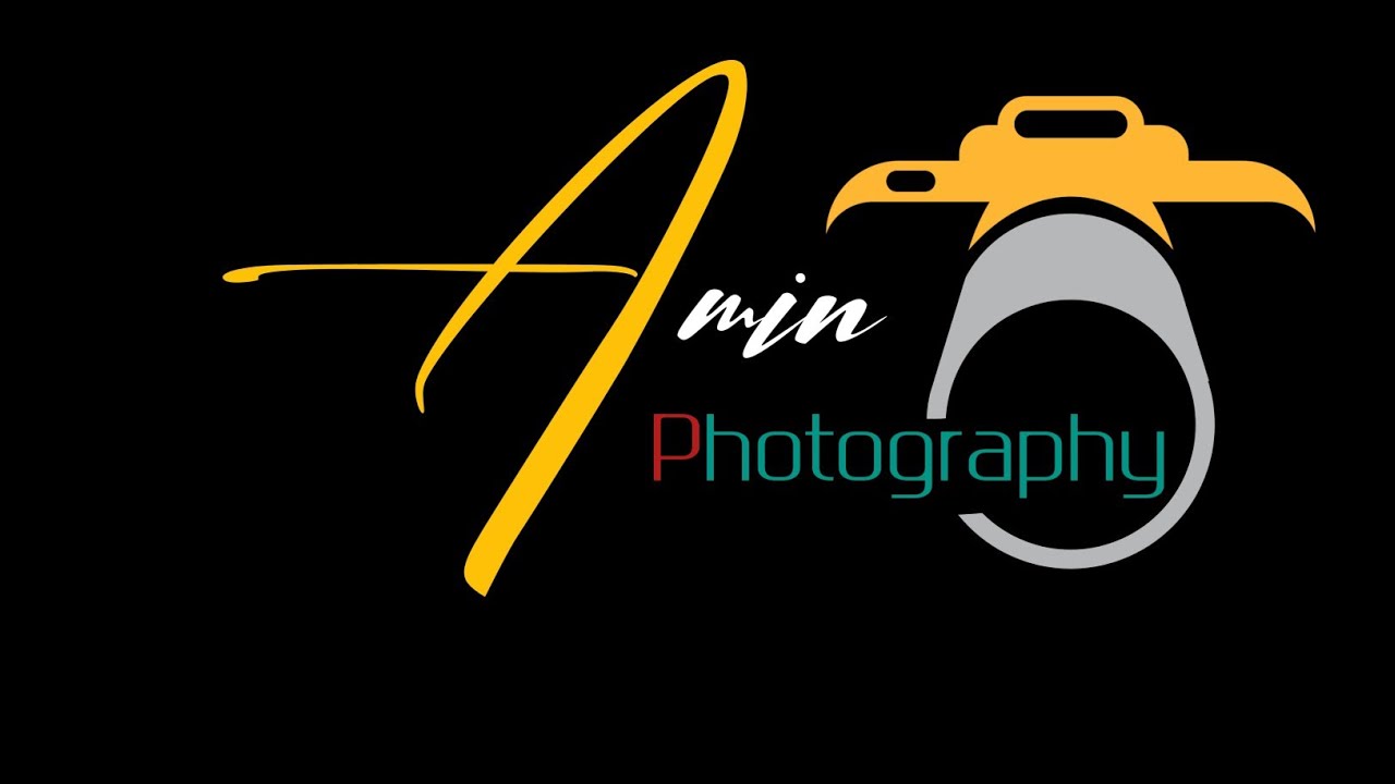 How To create a Logo || Photography Logo