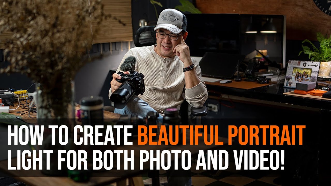 How to Create Beautiful Portrait Light for BOTH Photo and Video! Product Feature HollyLand Lark M1