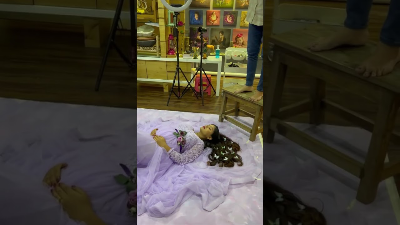 Maternity Photoshoot BTS and final clicks by Priyadarshani Bhor