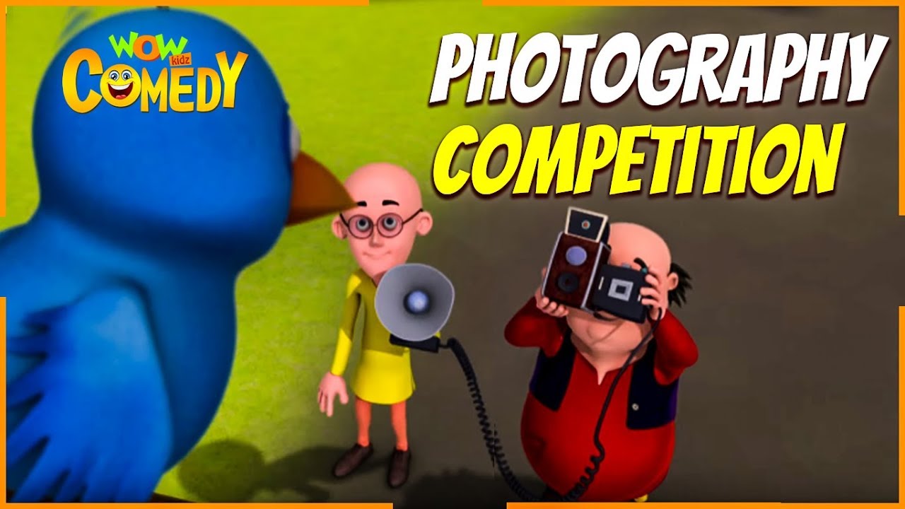 Motu Patlu- EP10B | Photography Competition | Funny Videos For Kids | Wow Kidz Comedy