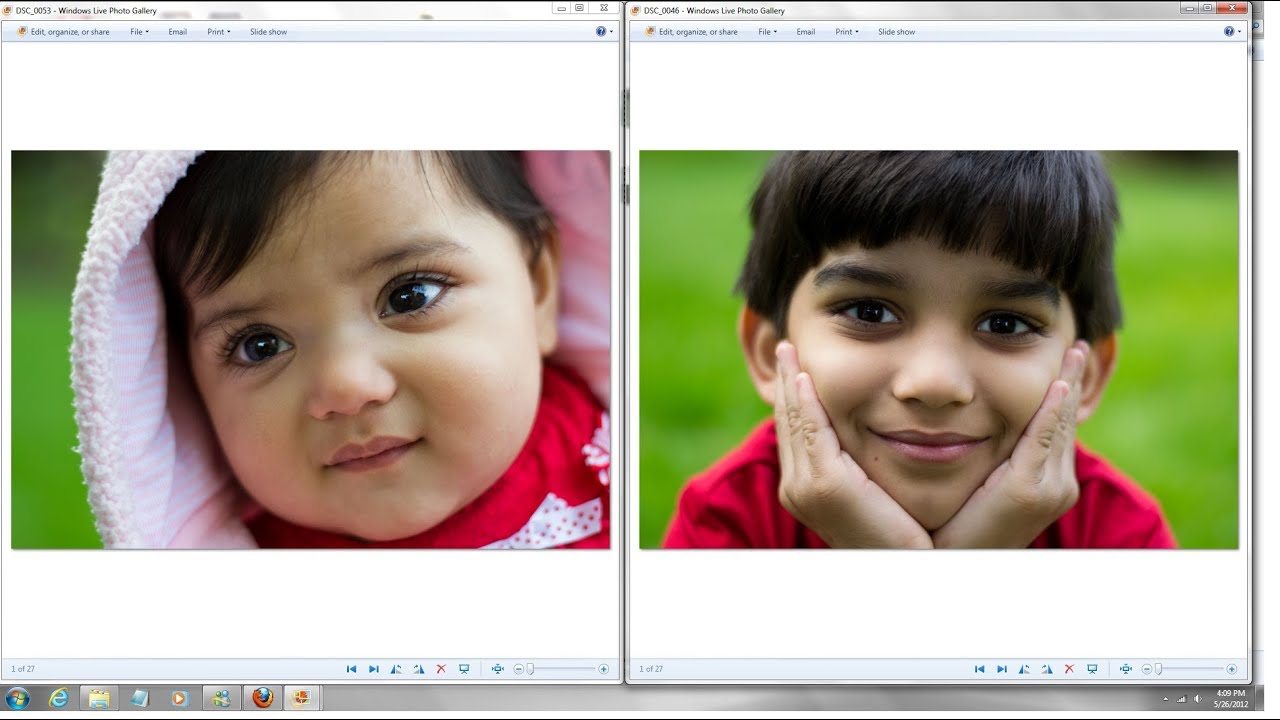 Nikon D3100 Review + Outdoor Kids Photo Shoot using D3100 Kit lens and 50mm 1.8G prime lens