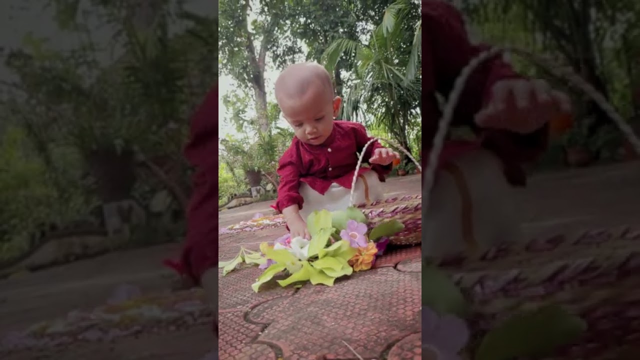 Onam cover #shorts baby photography – Jiya jale Kerala | Dil Se – Shahrukh Khan