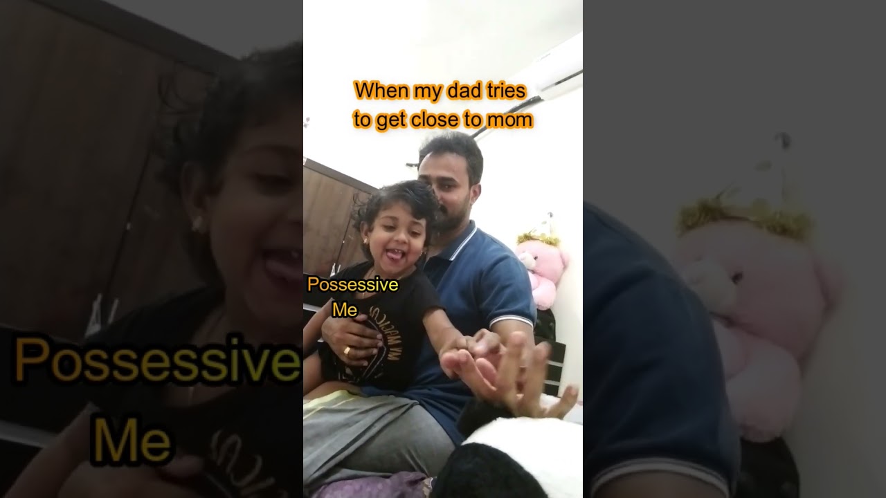 Possessive Hrdya #shorts #possessive #babygirl #love #dad #youtubeshorts #instagood #viral #asianet