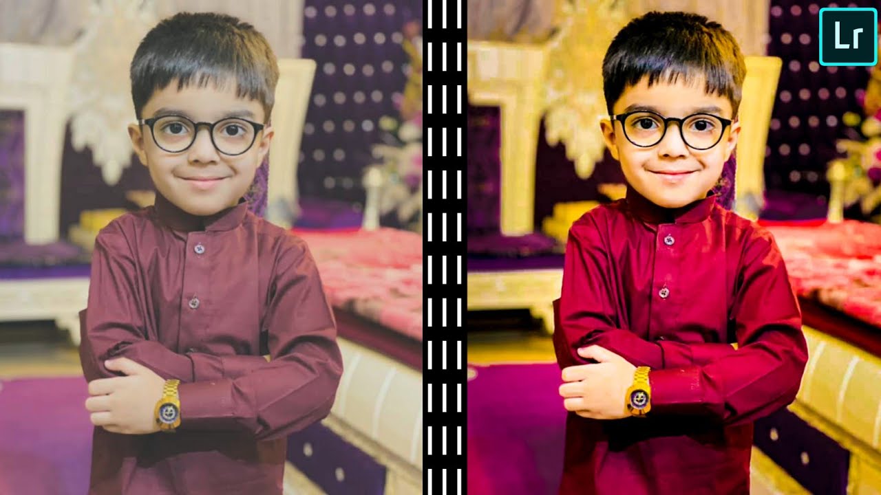 Soft Style Dreamy Child Potrait in Lightroom || Lightroom se Photo Editing Kaise kare || GF EDITZ