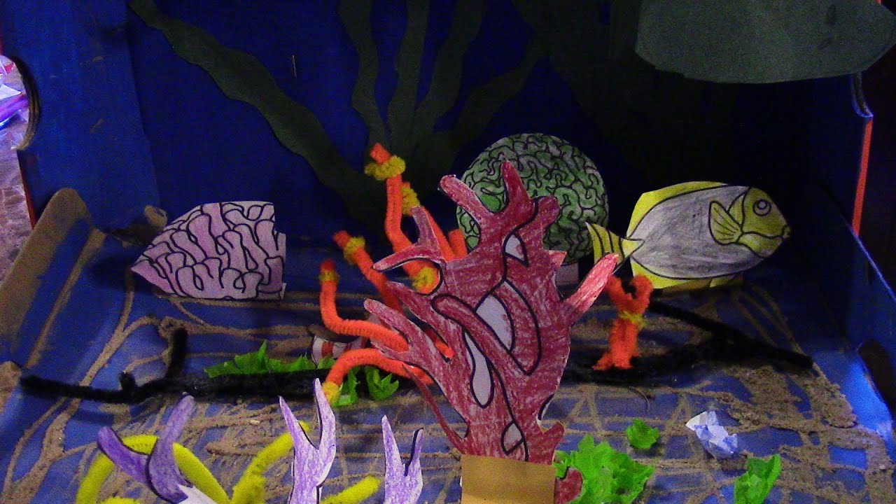YOUTUBE KIDS AQUARIUM – FUN CRAFT PROJECT! FINDING DORY NEMO