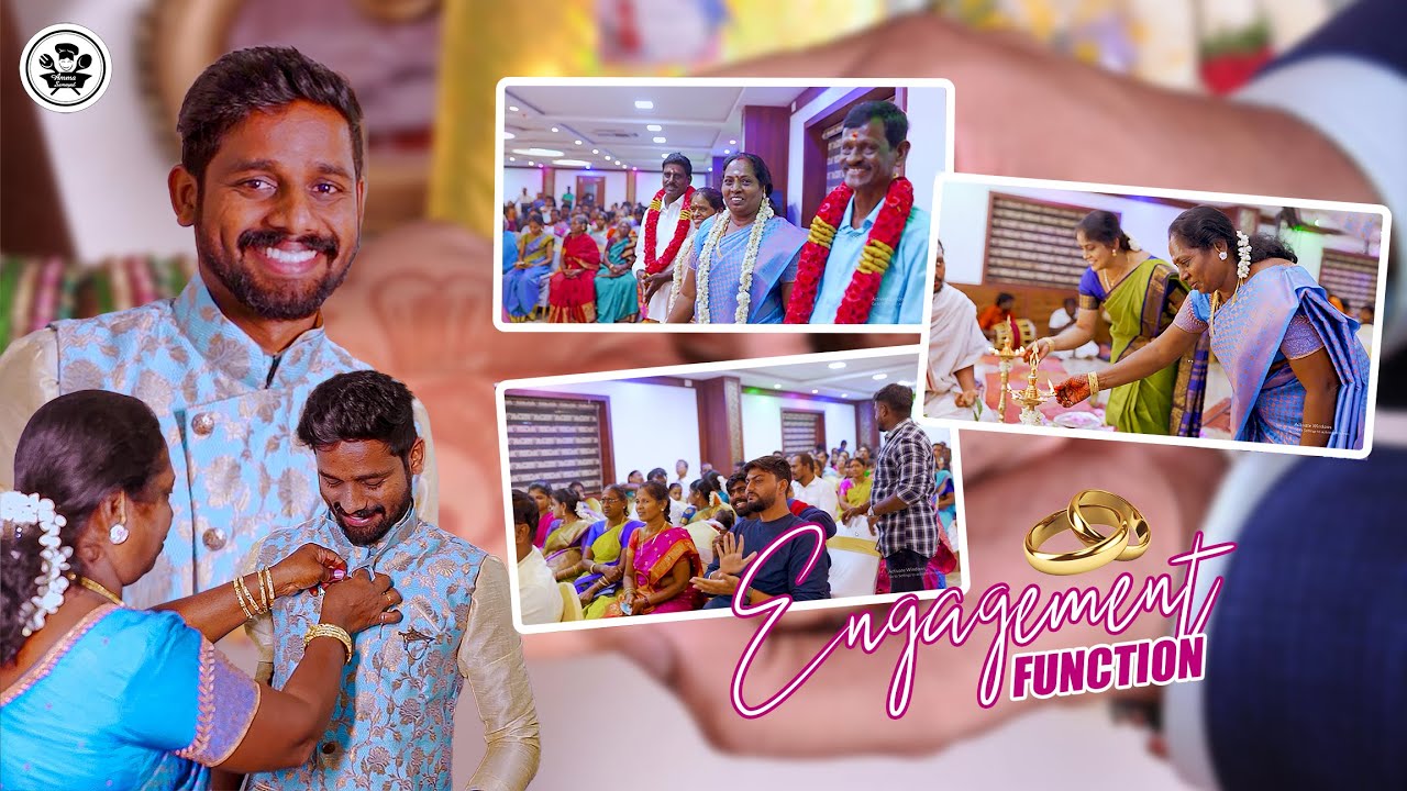 ரமேஷ் நிச்சயதார்த்தம்😍|RAMESH ENGAGEMENT VLOG PART-1|HAPPY MOMENT|@Amma samayal