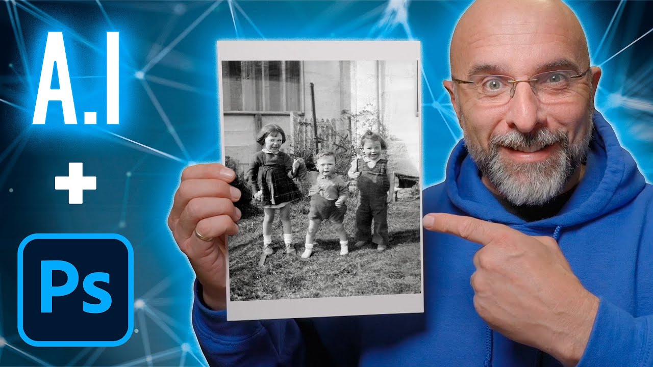 😲 A.I. FIXED this 70 YEAR OLD Family PHOTOGRAPH … INCREDIBLE RESULT !!!