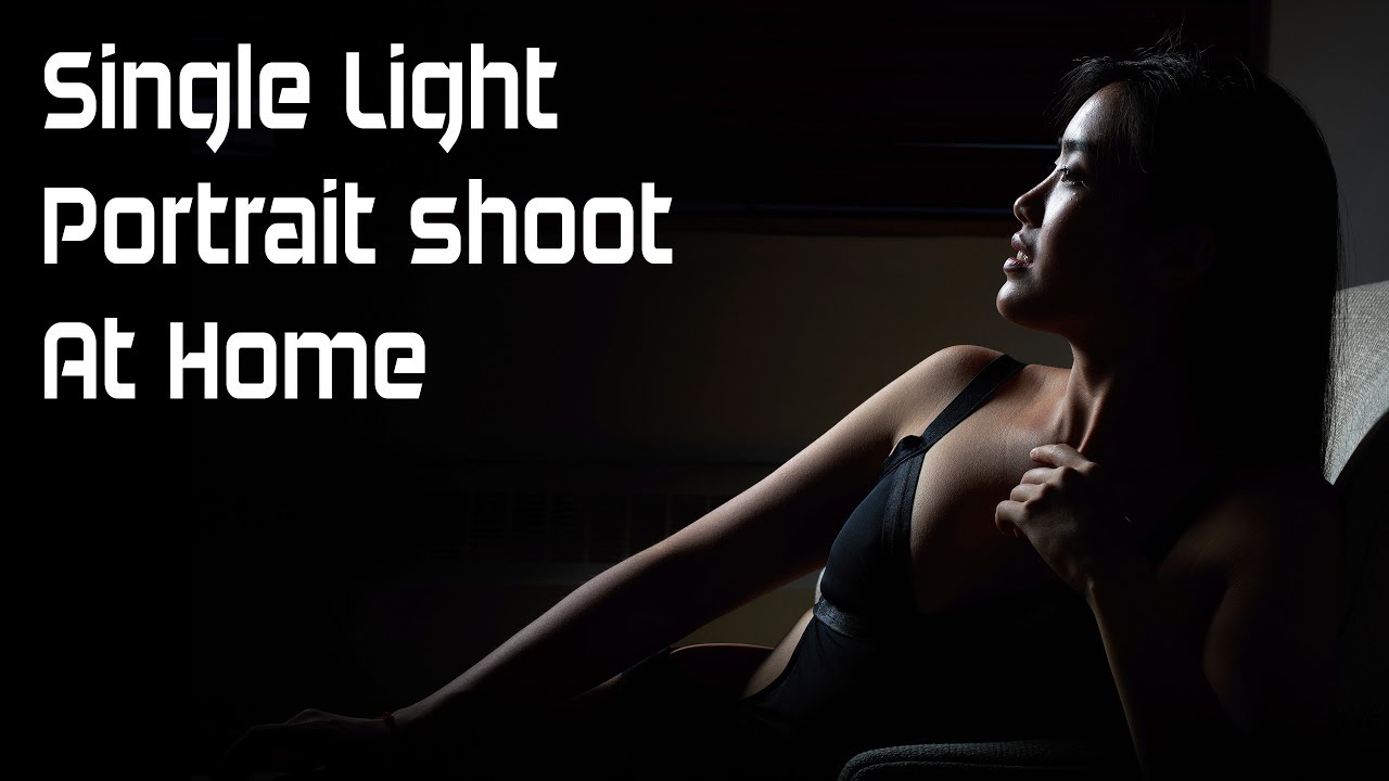 Behind the Scenes – Portrait Photoshoot at home