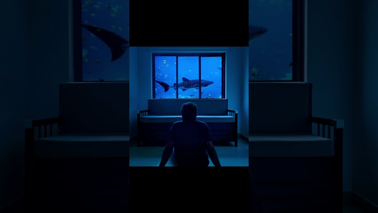 😲Big aquarium photo editing 🔥 #shorts #shortvideo