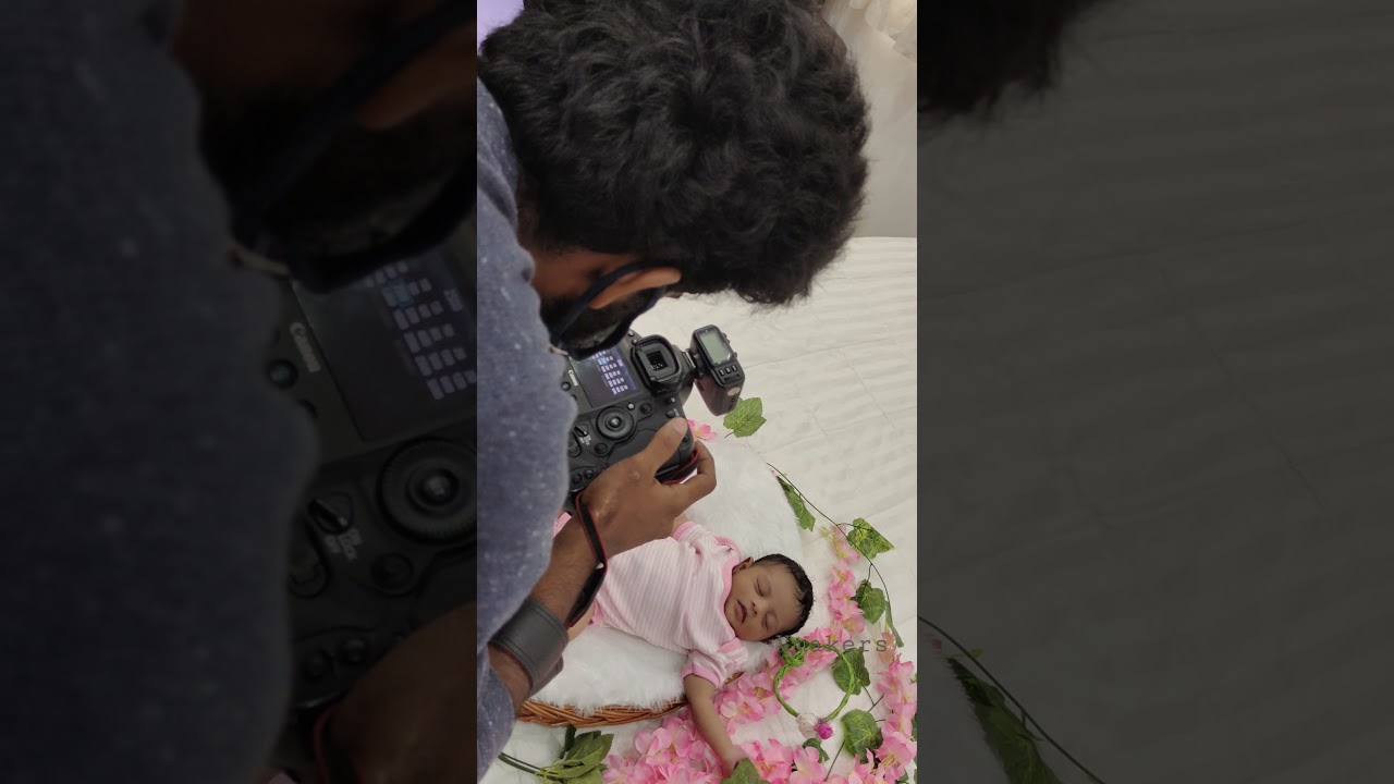 Born Baby Photo Shoot | 💞💓💞 | #shorts | @Vmakers