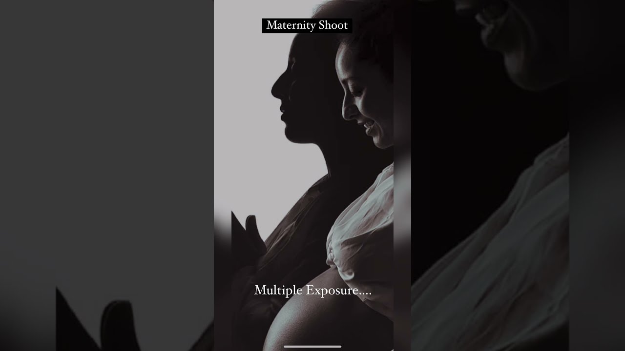 Creative Maternity Photography with Multiple exposure – BTS by Sachin Bhor #maternityphotography