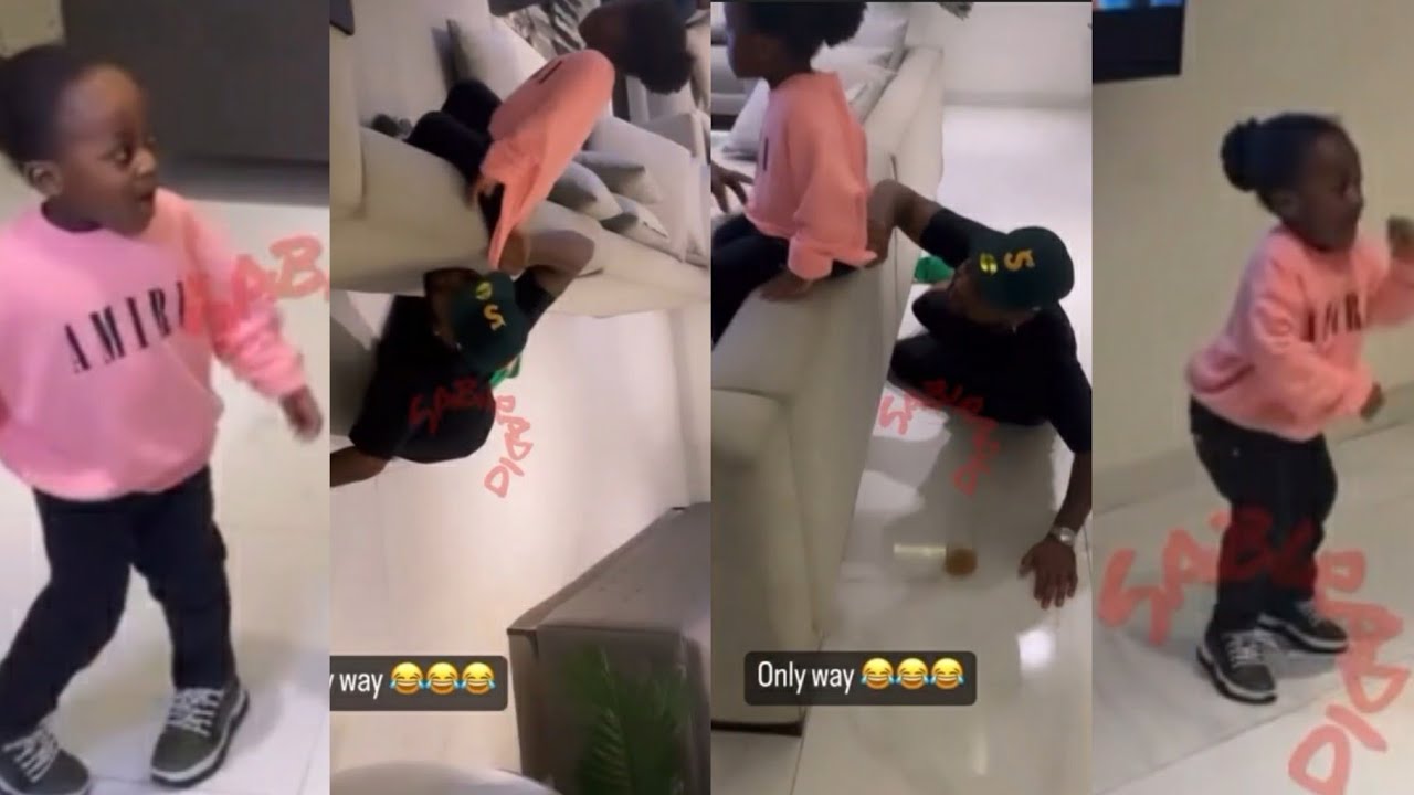 DAVIDO CHILD IFEANYI FRUSTRATES HIM DUE TO PHOTO SHOOT FOR BIRTHDAY #bgmi #bts #bbn#bbnaija #bbq