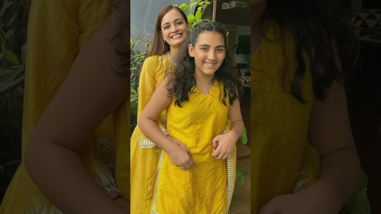 Diya Mirza With Lovely Kids😍💞💖 Cute Kids Photos#diyamirza #cute #daughter #shorts