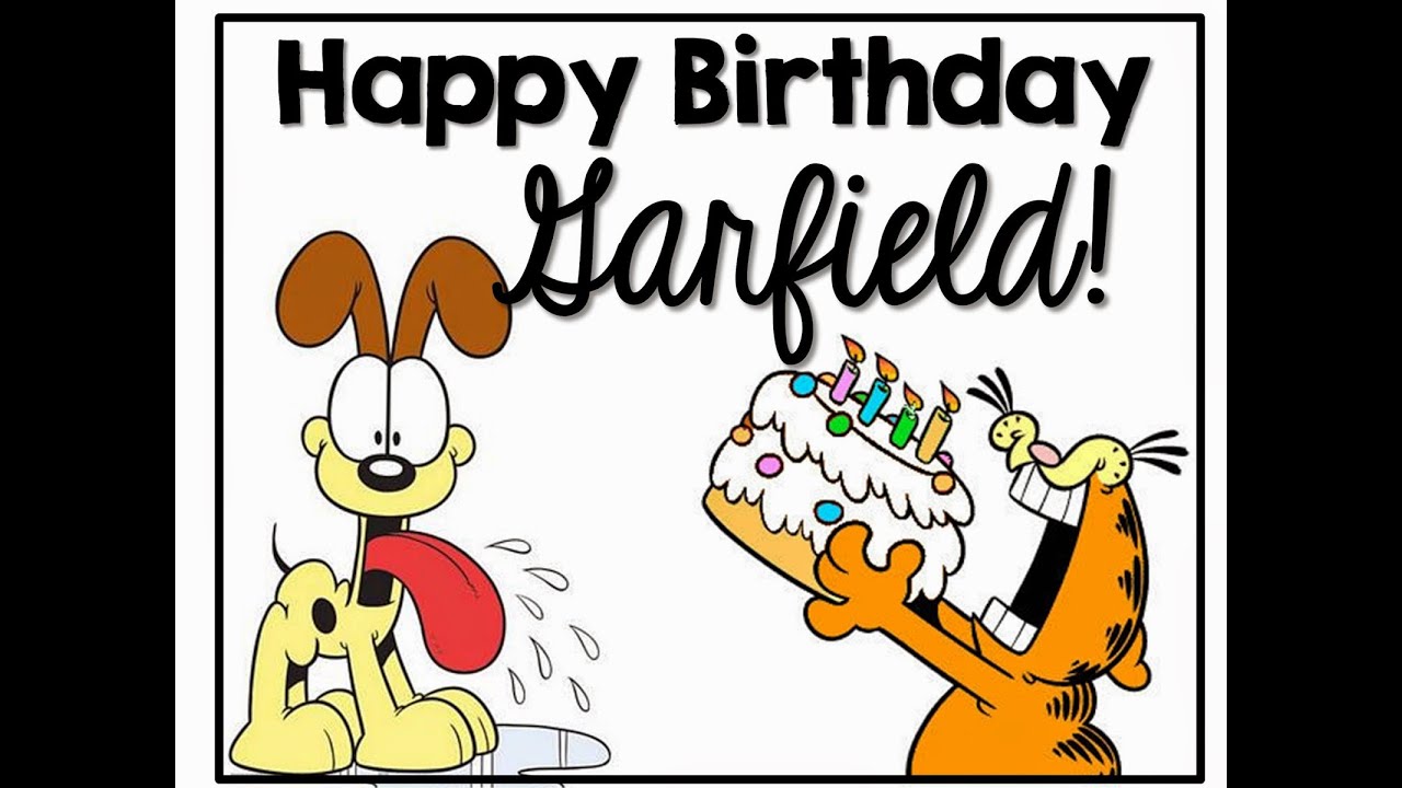 Happy Birthday Garfield  🎁🎂🎈| Garfield Theme Song