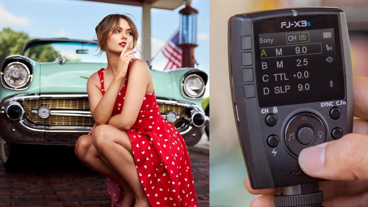 High-Speed Sync with the FJ-X3 Trigger | Retro Photo Shoot