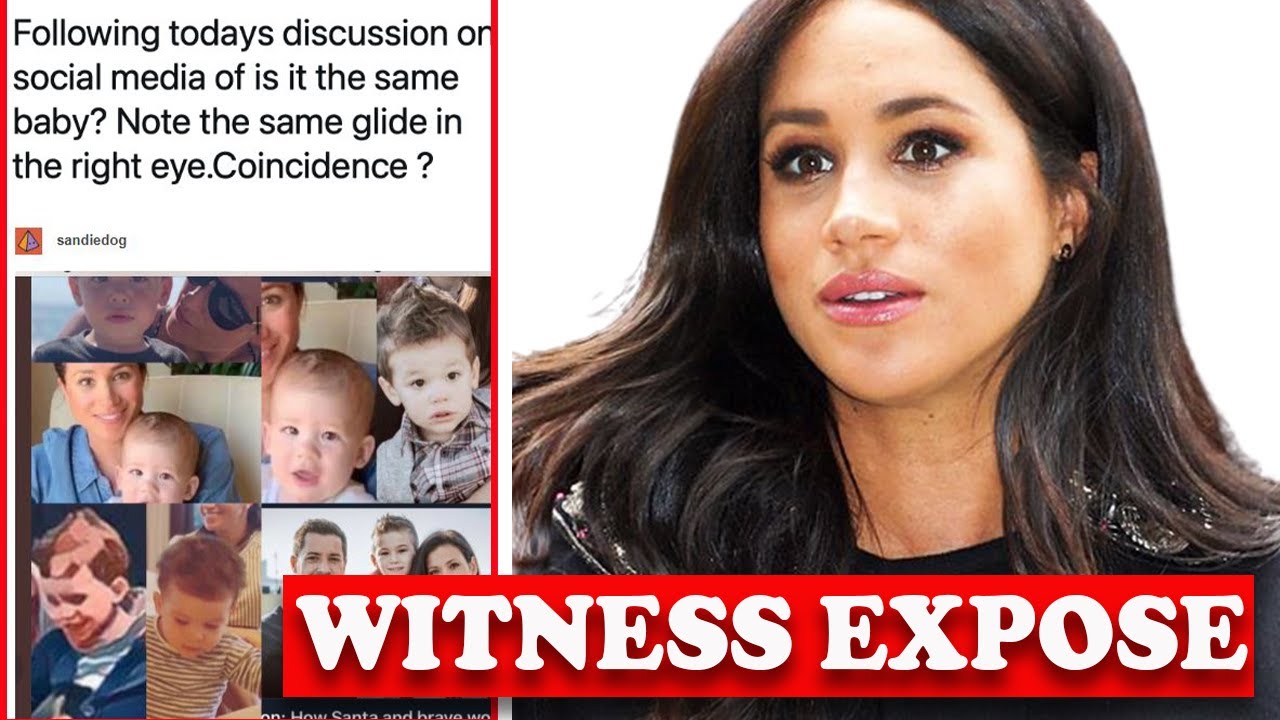 MEGHAN NEVER PREGNANT ANY CHILD! A Witness Exposes Fake Archie Photos: This Baby Is Gavin Gringas