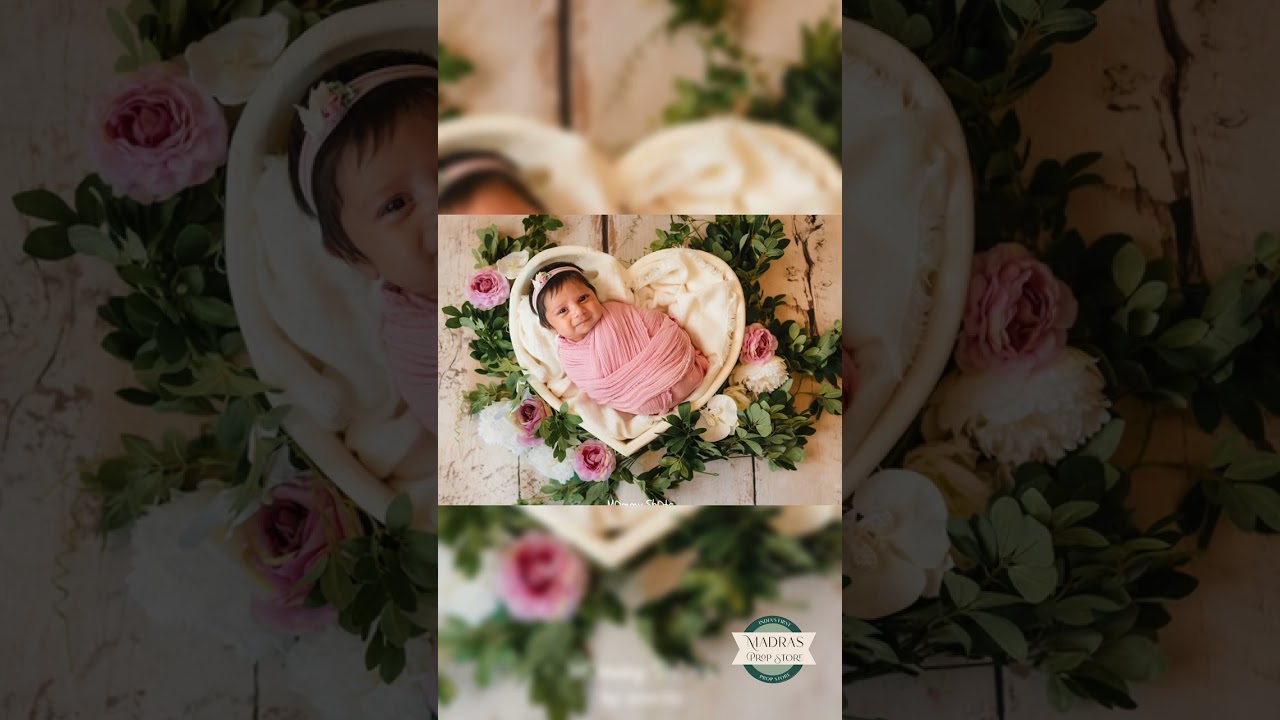 Madras Prop Store Shorts | Baby Photography Styling Tutorial 109 | #newbornphotography | #newborn