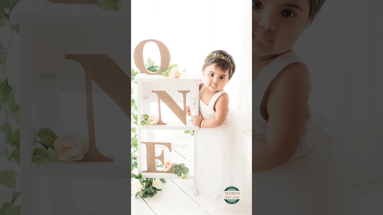 Madras Prop Store Shorts | Baby Photography Styling Tutorial 113 | #photographytoddler | #toddler