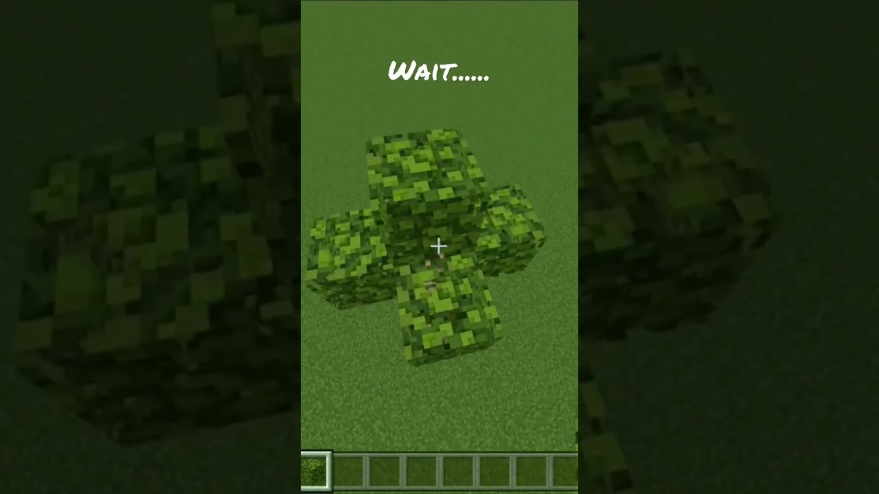 Realistic Palm 🌴 Tree In Minecraft……… #minecraft #shorts