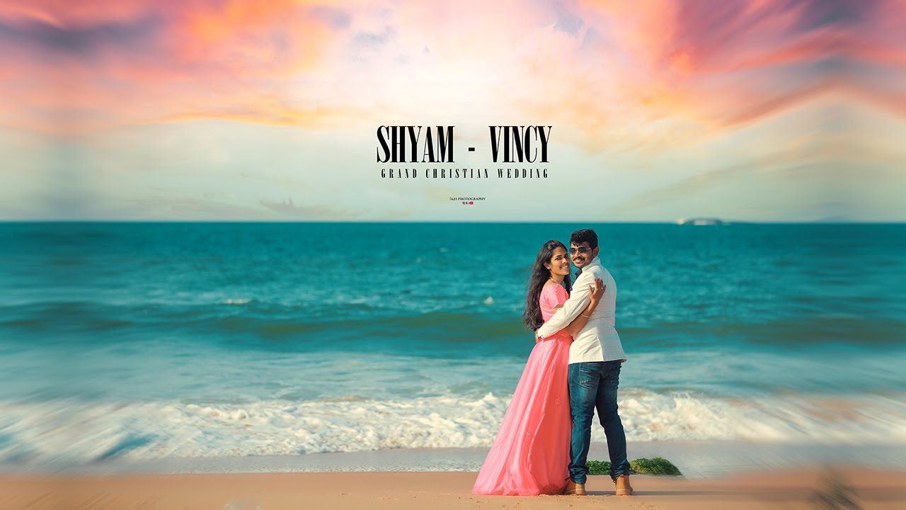 Shyam weds Vincy I The Grand Nagercoil Christian Wedding I 7&11 Photography I +91 98941 00475