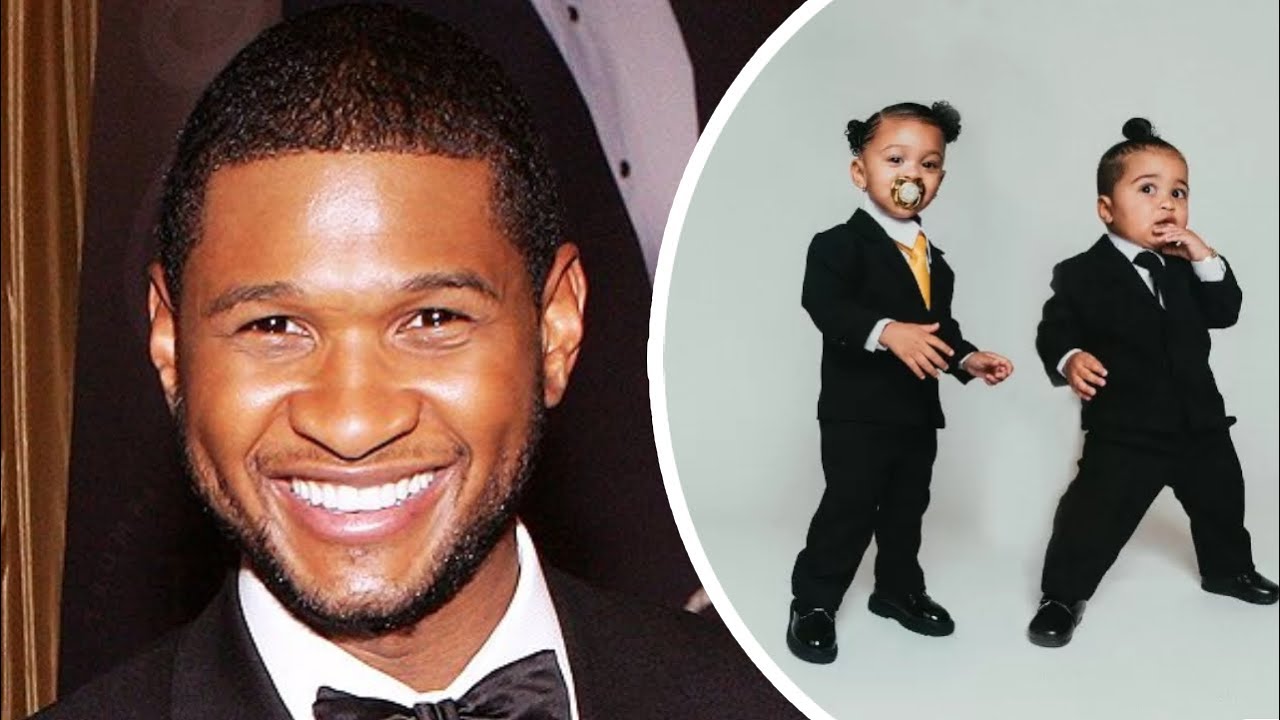 Usher Shares Photo With All His Kids, Just Wait Till You See His Kids Are All Grown Up!