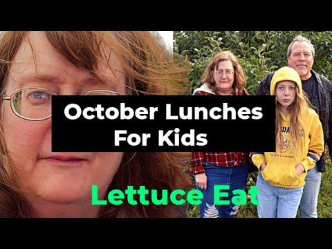 Yummy Kid's Lunches For October #food #kid #family #lettuceeat