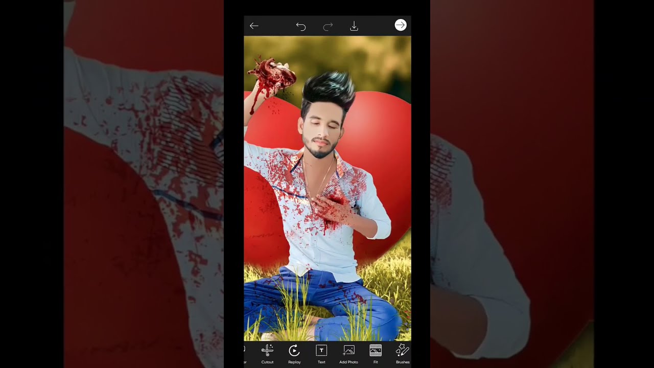 #shorts PicsArt photo editing #app #fskediting #youtubeshorts