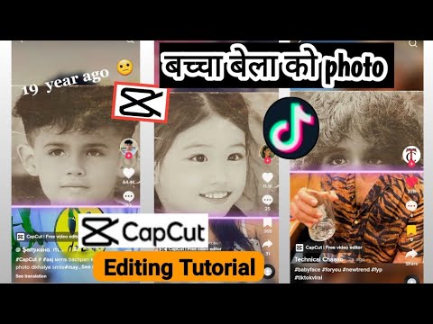 tiktok trend capcut template | tik tok viral video editing tutorial | capcut babyface video editing