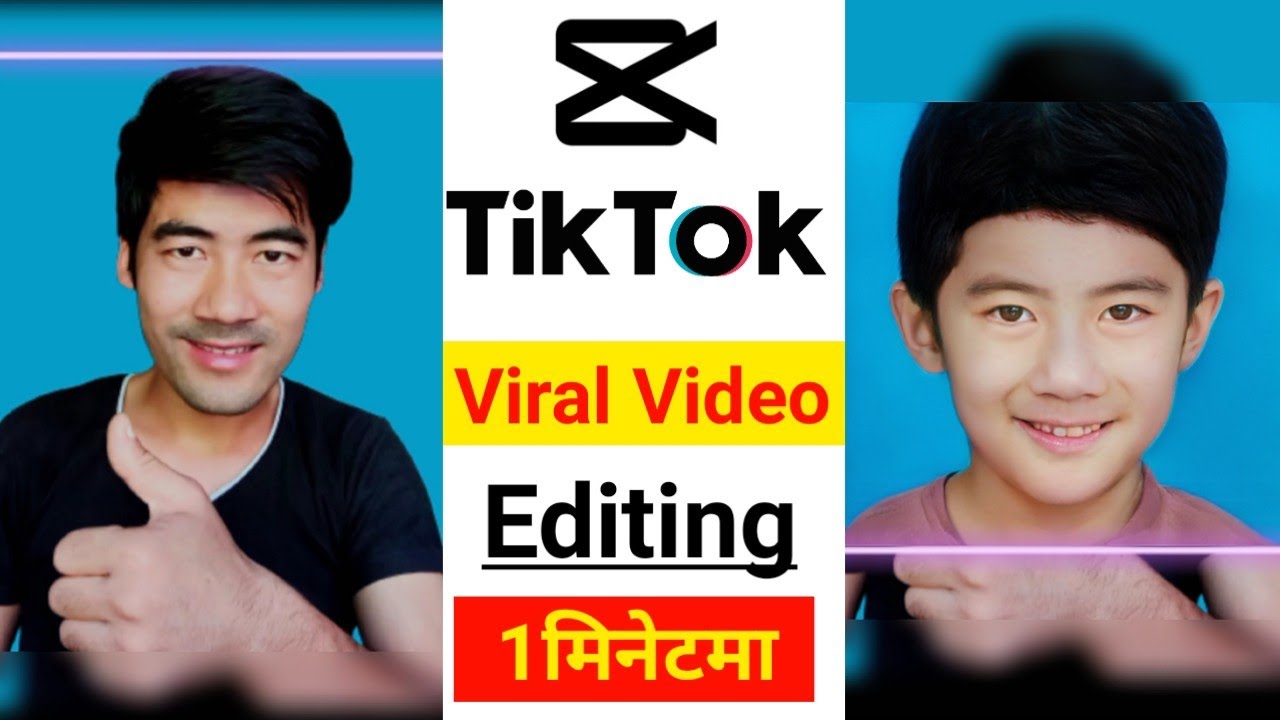 tiktok trend video editing tutorial | baby face capcut template