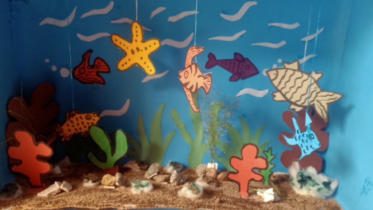 ACQUARIUM PROJECT FOR KIDS/DIY AQUARIUM/KIDS MINI PROJECTS/PROJECTS