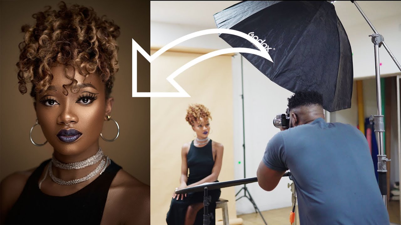 Beauty/Portrait Photoshoot With Sony A7R III and Godox AD600B || Behind The Scenes.