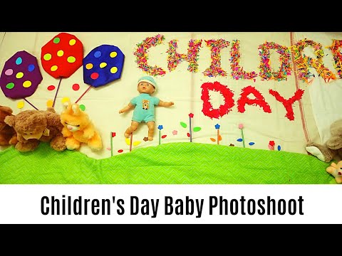 Latest Children's Day Theme Baby Photoshoot Ideas/Children's Day #vommoms #chlidren #child