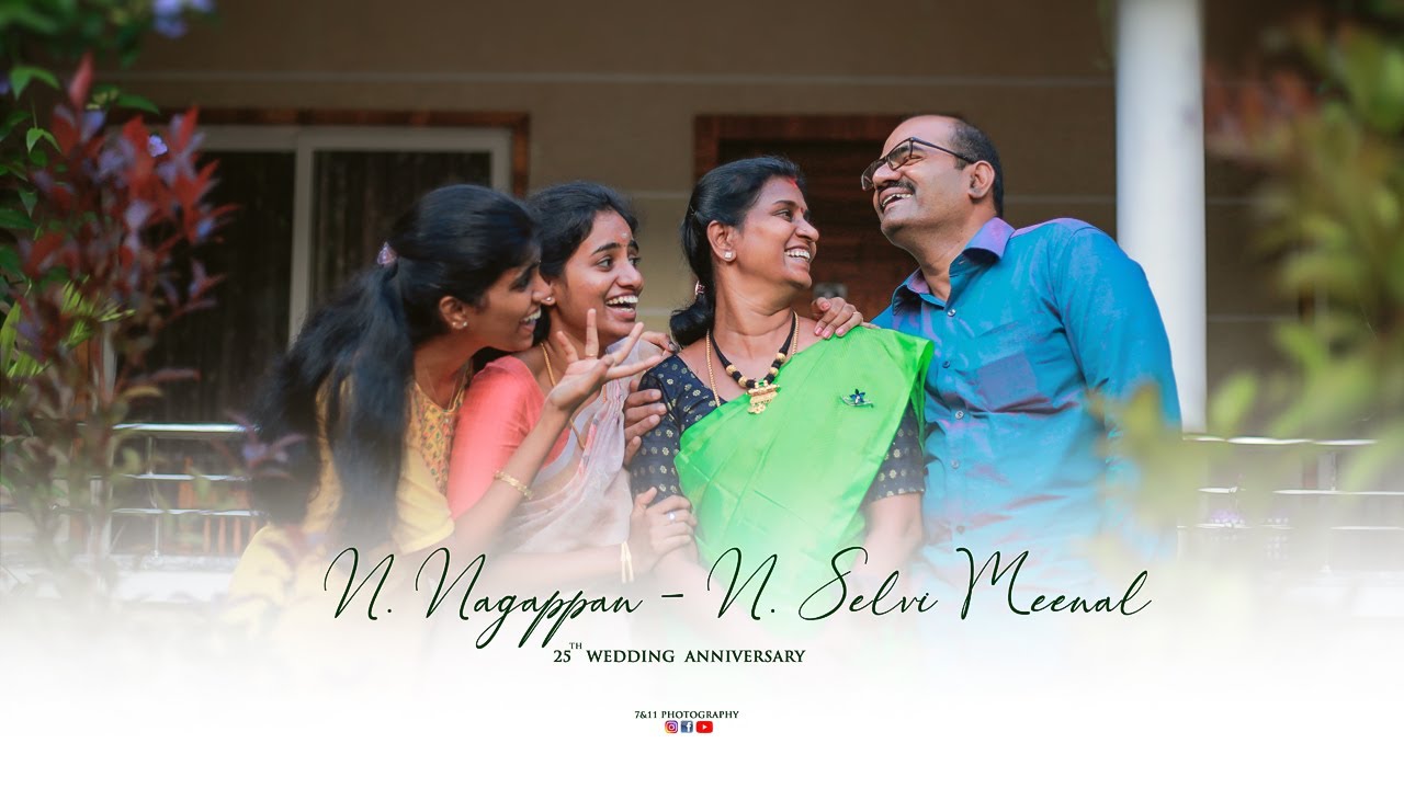 Nagappan & Selvi Meenal I 25th Wedding Anniversary I Coimbatore I 7&11 Photography