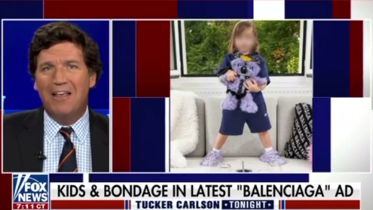 OUTRAGE: Tucker Carlson Asking WTF Is Going On With Disturbing Balenciaga Ad Involving Children