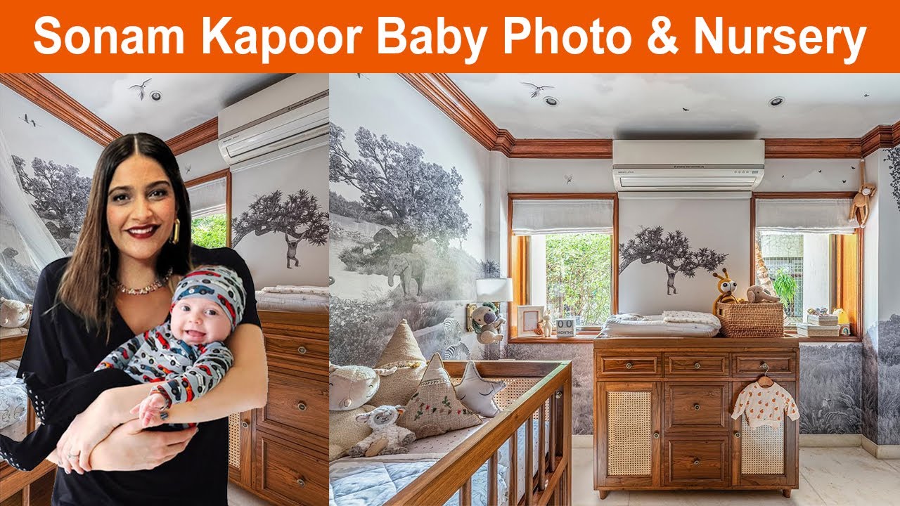 Sonam Kapoor Reveal Baby Vayu Photo and Baby Nursery after 3 months