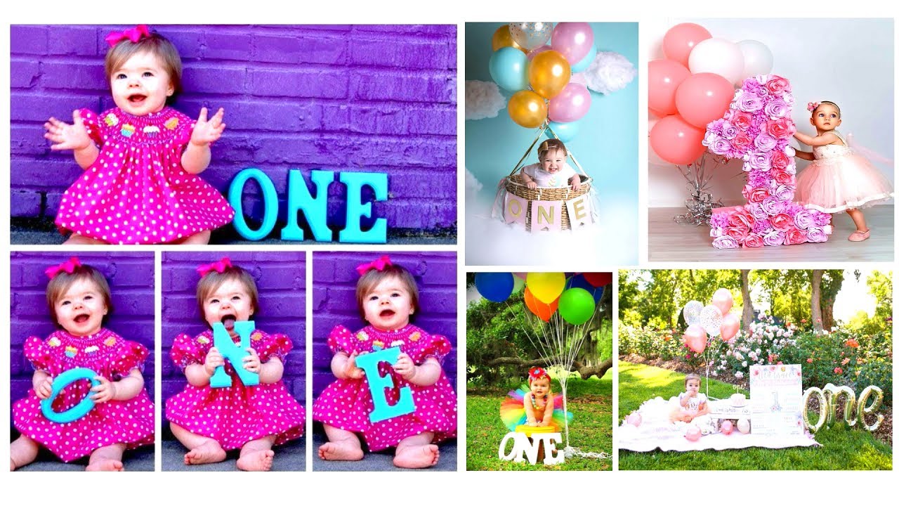 Top 25: First(1st) Birthday Photoshoot Ideas : Baby Photoshoot Ideas