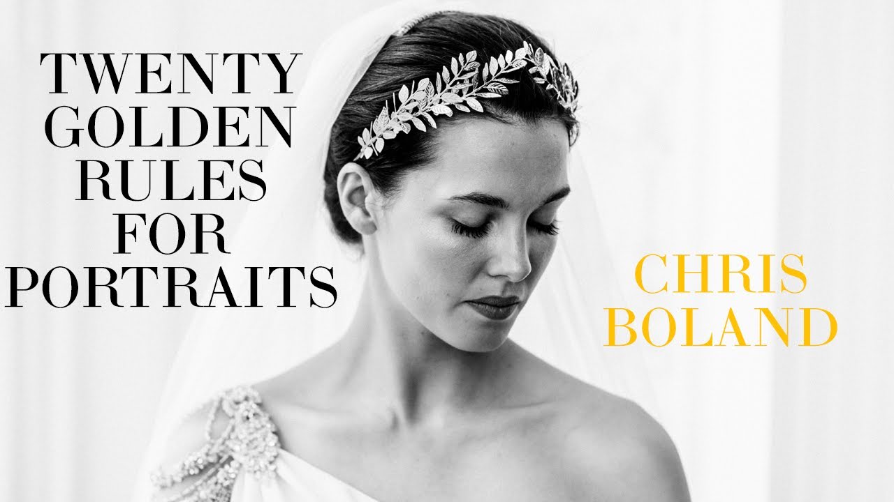 Twenty Golden Rules For Portrait Photography.