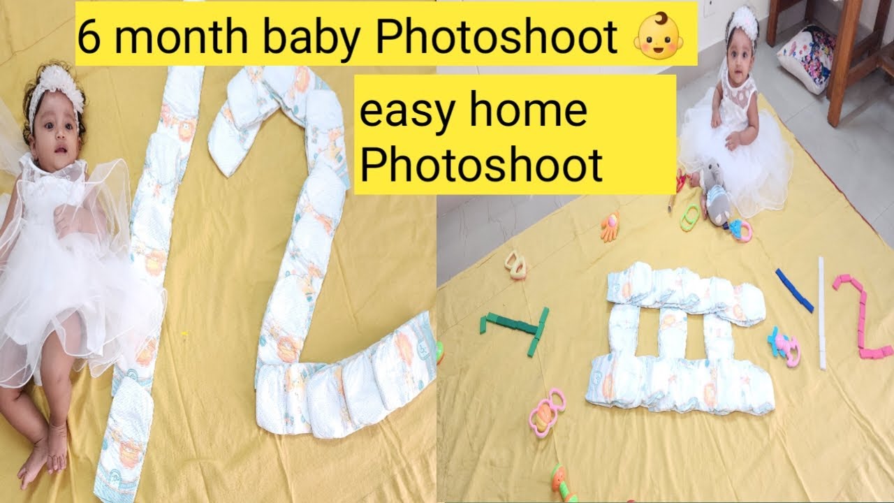 6 Month Baby Photoshoot | Newborn Photoshoot | #newbornphotoshoot #babyphotoshoot #dailyvideo