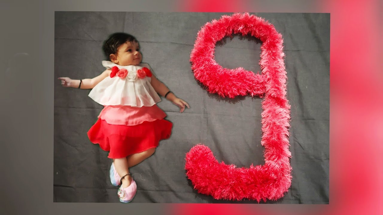 9 Month Baby Photoshoot Ideas At Home | 9 Month Baby Photography | 9 Month Theme | Baby Photoshoot