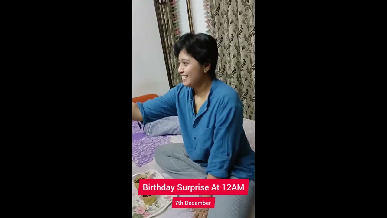 Birthday Surprise 🎉❤️ To My #handsome #midnight @12AM #viral #trending #subscribe #youtube #ad #like