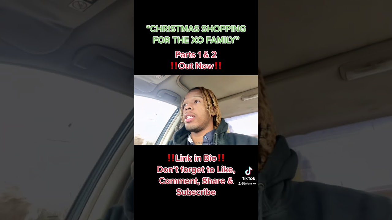 CHRISTMAS SHOPPING FOR THE XO FAMILY: Parts 1 & 2 Out Now‼️(LINKS IN DESCRIPTION)