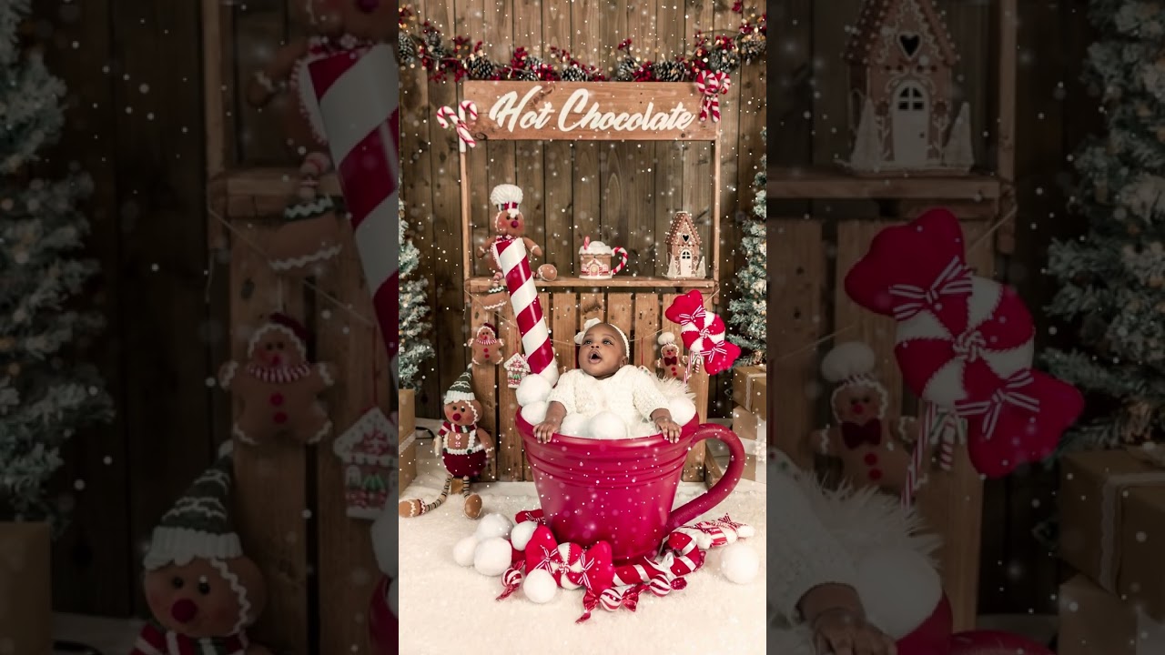 Christmas baby photography 2022 Milton Keynes