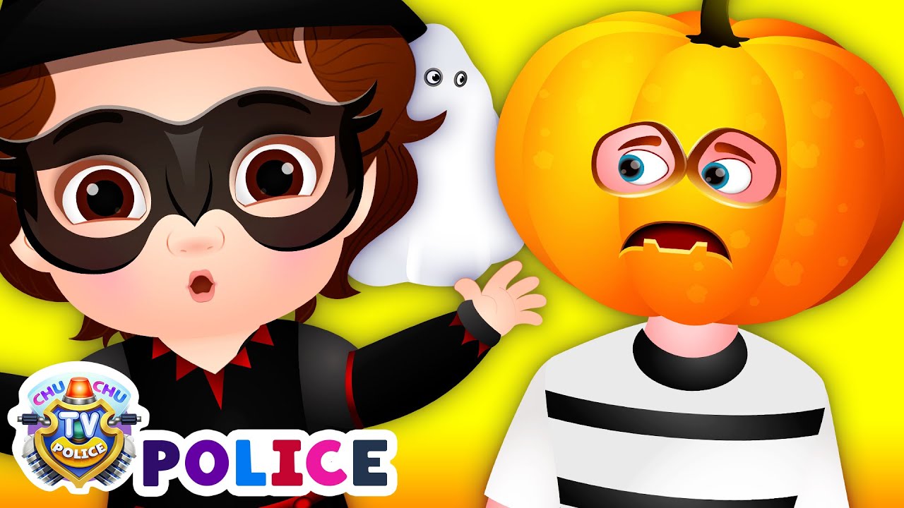 ChuChu TV Police – Saving Halloween Treats – Halloween Trick or Treat Episode – Stories for Children